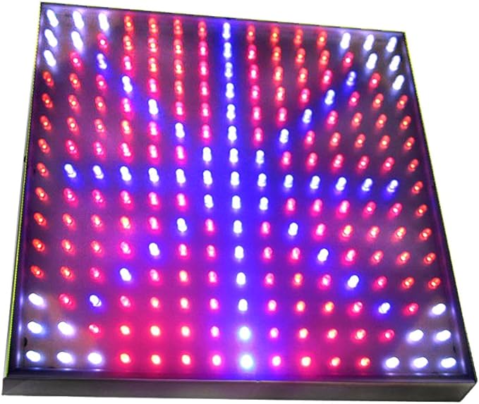 HQRP Blue/Red/Orange/White LED Grow Light Panel for Budding Flowering and Vegetative Glowth 14W 77 red + 47 Blue + 77 Orange + 24 White LED 12 inch + Hanging Kit