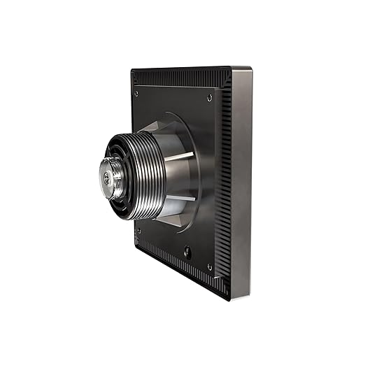 Quietcool UTF-SLR-04-L Solar Shed Fan with Light - Perfect for Backyard Sheds - Solar Powered - 3.5 Watt Solar Panel - No Wiring Required