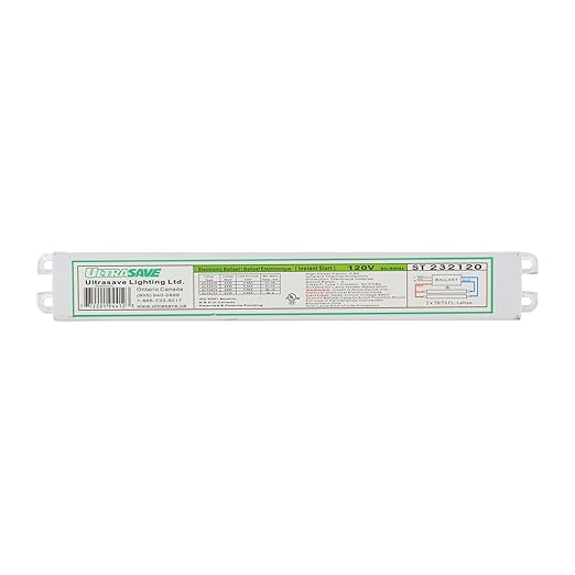 ST-232120 Instant Fluorescent Ballast 2-Lamp 32W T8 F32T8 120V