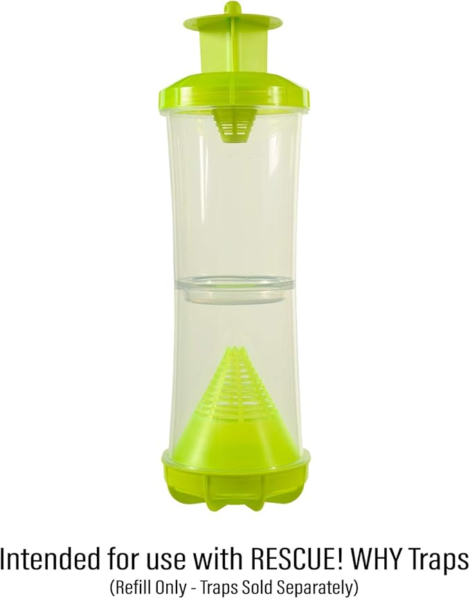 RESCUE! Non-Toxic Wasp Hornet Yellowjacket Trap (WHY Trap) Attractant Refill - 2 Week Refill - 6 Pack