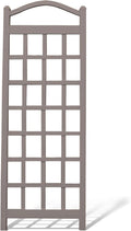 Dura-Trel PVC Garden Trellis for Climbing Vine Plants Cambridge Mocha 28 x 76