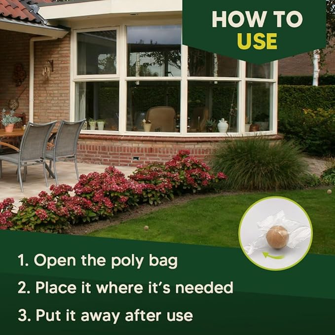 Mole &amp Snake Repellent Gopher Repellent Outdoor Vole &amp Groundhogs Repellant for Yard Armadillo &amp Snake Deterrent for Lawn Pet Safe Keep Snake Away for Garden/Garage Safe to Use-10P