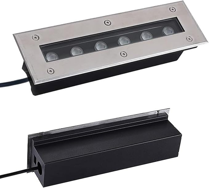 LED Landscape Lights - Outdoor Recessed Ground Spotlight 85-265V IP65 Waterproof Perfect for Gardens and Sidewalks