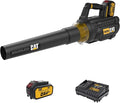 Cat DG250 18V Brushless 450 CFM 100 MPH Leaf Blower Cordless with Battery and Charger 2-Speed Blowers for Lawn Care Lightweight Cordless Leaf Blower – Battery &amp Charger Included