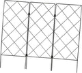 Multifunctional Foldable Climbing Plants Rack Rustproof Garden Trellis Support Stand for Vine Flowers Vegetables and Fruits Stable Frame for Outdoor Gardening and Healthy Plant