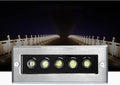 Landscape Lamps - Outdoor Buried Lights AC220V Outdoor Recessed Spot Light Rectangular Buried Garden Light Ground LED Lighting Spotlight for Garden Lawn Garage(Yellow36w)