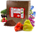 Mountain Valley Seed Company Minute Soil - Compressed Coco Coir Brick Fiber Grow Medium Potting Soil Indoor &amp Outdoor Plants 1 Block = 15 Gal Peat Free OMRI Organic