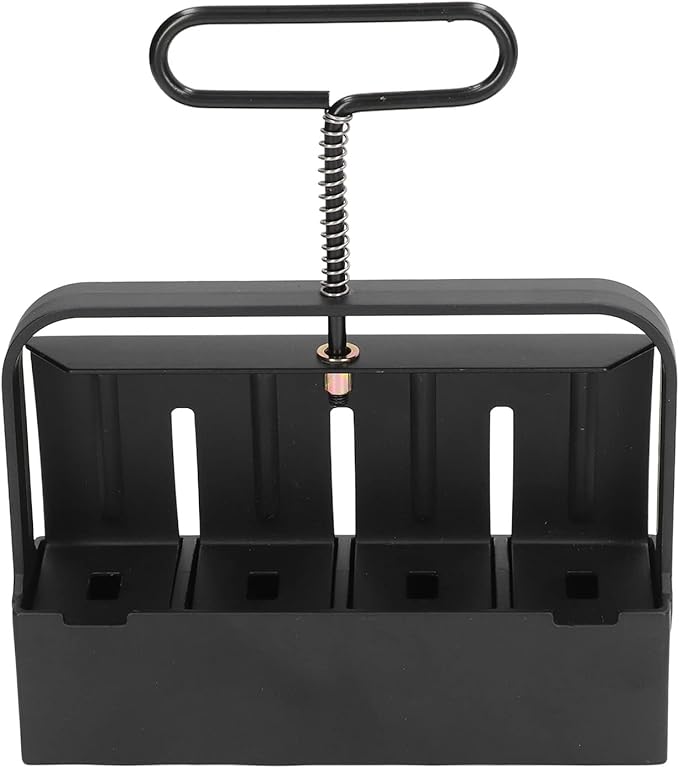 Double Row Soil Blocker Efficient Block Making Sturdy Stainless Steel for Gardening Enthusiasts Seedling Cutting