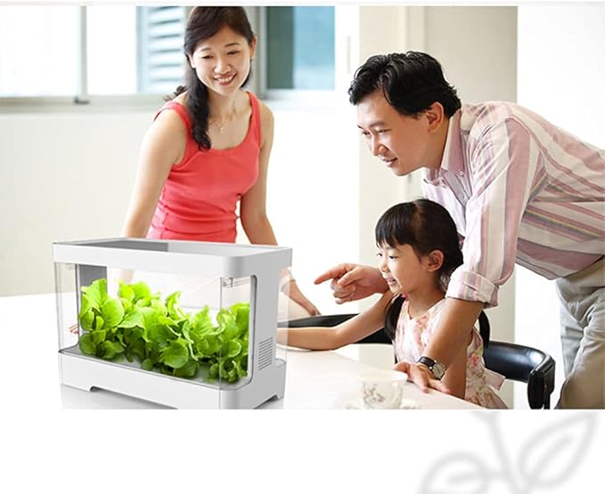 Hydroponics Growing System Indoor Herb Garden Kit Hydroponics Growing System with LED Grow Light Automatic Timer Smart Grden with Fan for Home Kitchen