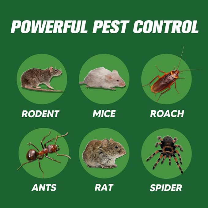 Pest Control Mouse Repellent Pouches Rodent Repellent Mice Repellant Indoor Peppermint Mice to Repel Spider Ant Roach &amp Mosquito Rat Repellant Outdoor Keep Mouse Out of Camper-8P
