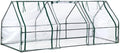 ShelterLogic 3' x 8' x 3' GrowIT Small Garden Greenhouse for Outdoors Easy-Access &amp Durable