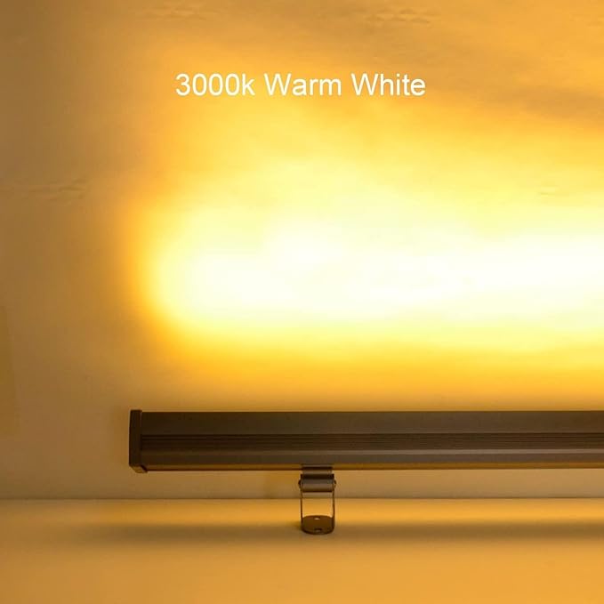 24W LED Wall Washer Light - Waterproof IP65 Outdoor Spotlight for Landscape Patio &amp Garden - AC85-265V Warm White for Churches Events &amp Commercial Use