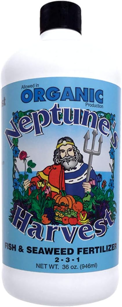 Neptune's Harvest Organic Fish &amp Seaweed Fertilizers (36 oz)