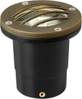 Hinkley Hardy Island Grill Top 12V Low Voltage Well Light Cast Brass Clear Glass Includes Wiring Kit Matte Bronze Finish
