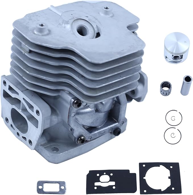 P100006300 Cylinder Piston Kit for Echo PB-8010H PB-8010T PB-9010T PB-9010H for Shindaiwa EB810 EB810RT EB910 EB910RT Backpack Blowers with Gasket Replace P100012460 P100008020 P100008021