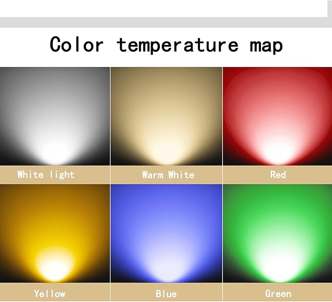 Recessed LED Underground Light Landscape Lights Anti-Rust IP65 Waterproof Multi-Color Floor Lamp for Driveway Walkway Lighting
