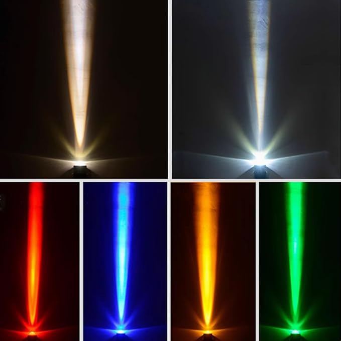 LED Spotlight AC85-265V Spotlight Led Beam Light A Beam Of Outdoor Light Waterproof Long-range Beam Projection Light Outdoor Narrow Light Wall Washer Light Pole Light(Yellow30W(ac85-265V))