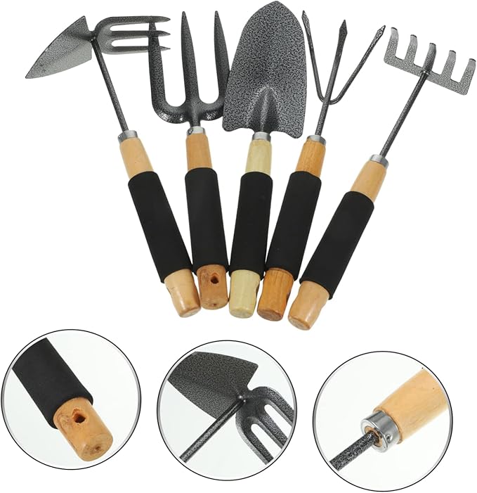 1 Set Garden Tool Set Planet S Hooks Standing Strike Plate Spatula Tools Rimmed Tapas Flower Tools Mini Shovel Tool Clasp Mini Shovels Apparel Wheelie Bin Stickers Stainless Steel