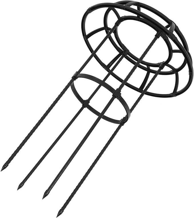 Metal Plant Climbing Support Trellis for Outdoor and Indoor Potted Plants Adjustable Iron Garden Rack Umbrella Shape for Climbing Flowers and Vines
