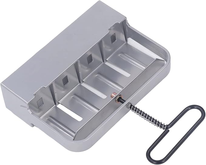 Silver Manual Soil Block Maker Handheld Seedling Micro Soil Blocker Set for Greenhouse Cultivating Garden Farm