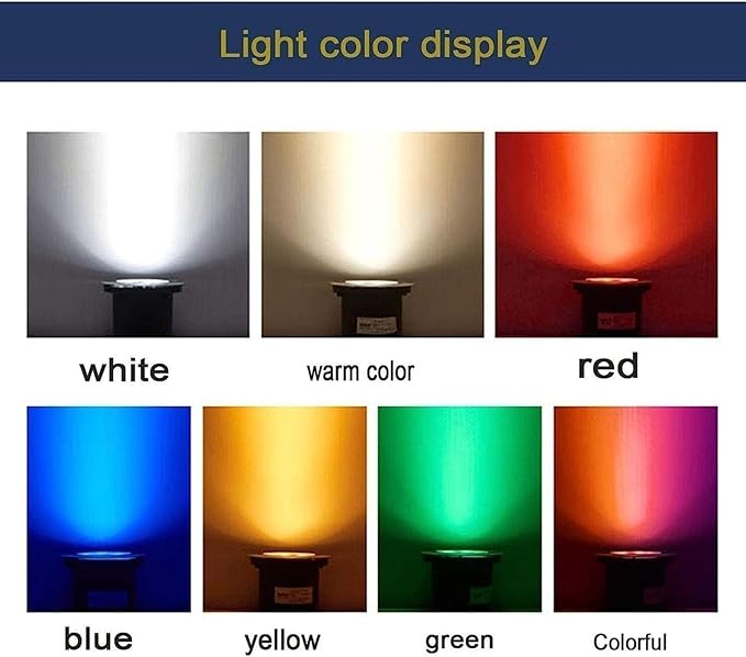 Spotlight Led Beam Light - LED Landscape Light Outdoor Underground Light IP66 Waterproof AC85-265V Recessed Ground Light For Garden Yard Patio Pathway Driveway Walkway Buried Lights(Purple36W)