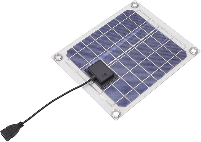Aramox Solar Grow Light LED Plant Growth Lamp with 10W Double Sided Power Generation for Indoor and Outdoor Plants Energy Efficient Lighting for Greenhouse and Balcony (30w)