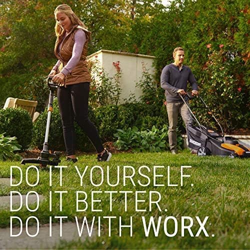 WORX Trivac 3 in 1 Electric Leaf Blower for Lawn Care Leaf Vacuum with 350 CFM &amp 210 MPH Leaf Mulcher with Metal Impeller WG505