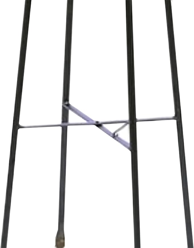Achla Designs OBL-01 61-in Wrought Iron Garden Obelisk Trellis H Graphite