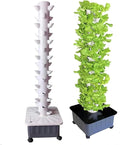 Hydroponic Kits Vertical Aeroponic Tower Garden for Growing Herbs Fruits and Vegetables - (one Pack) Beginner Hydroponics System