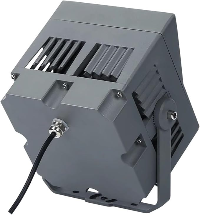 Led Flood Light Outdoor Spotlights Landscape Lamp IP65 Waterproof 180° Rotation LED Spot Light Low Voltage AC/DC24V for Garden Wall Advertising Signs Lawn Lights(Blue12W-DC24V)