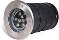 Adjustable Outdoor Recessed Ground Light - Waterproof LED Spotlight for Garden Driveway Deck and Landscape - 12W Red &amp 15W Purple Options (IP65 AC85-265V)