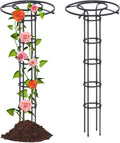 Obelisk Trellis Metal Umbrella Trellis Tower Frame Garden Trellis for Climbing and Potted Plants Outdoor Indoor(180cm)