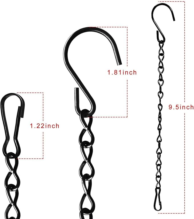 Plexon Fly Trap Bundle Compatible with TERRO Fly Magnet Reusable Fly Trap Includes Fly Bait and 9.5 Heavy Duty Hanging Chain (2 Traps)