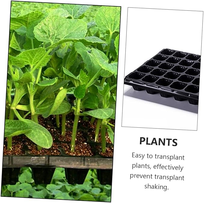 10pcs 50 50 Hole Tray Plug Tray Indoor Grow Plant Germination Kit Rapid Rooter Starter Plugs Starter Tray Nursery Trays 1020 Trays Startup Disk Plastic Succulents
