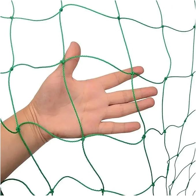 1Pcs 180cmx360cm Green Plant Climbing Netting Nylon Plant Trellis for Garden Vine Climbing Vegetable Loofah Flowers Growing (Color : Green Size : 90 X 180cm(Nylon))