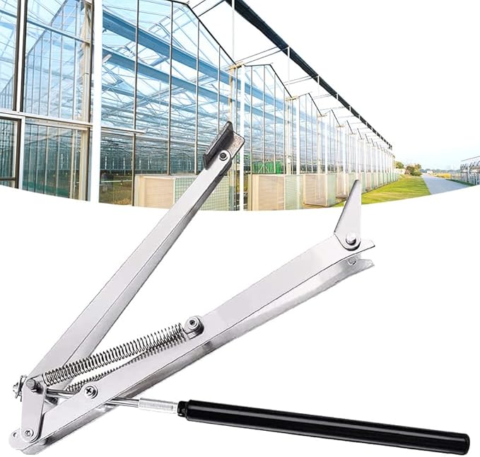 Greenhouse Window Openers Temperature Controlled Automatic Vent Opener 2 Spring Heavy Duty New Uprated Piston Up to 15 Kg Load Solar For Greenhouse Garden Temperature Control ( Color : 1pcs )