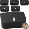 Rat Station Box with 1 Key Complete Rodent Solution Keeps Rats Away Pet &amp Child-Safe Lock &amp Key Available Reusable &amp Long-Lasting Indoor &amp Outdoor 6 Pack