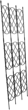 Flower Trellis Metal Garden Trellis Sturdy Support for Climbing Vines Decorative