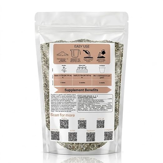 Old Cobblers Farm Wicked Organic Seed Starter Fertilizer 2-3-3 – Gentle Nutrition for Strong Root Development (5 lbs | 10 lbs | 15 lbs | 20 lbs) (5 lbs)
