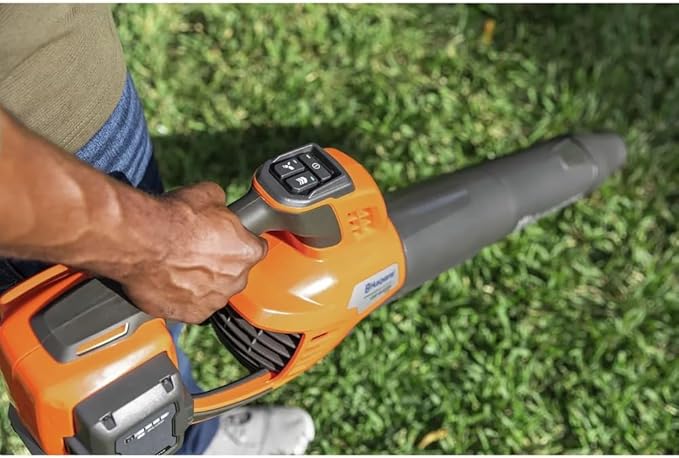Husqvarna Leaf Blaster 350iB Battery Powered Cordless Leaf Blower 200-MPH 800-CFM Blower with Brushless Motor and Quiet Operation 40V Lithium-Ion (Battery and Charger not Included)