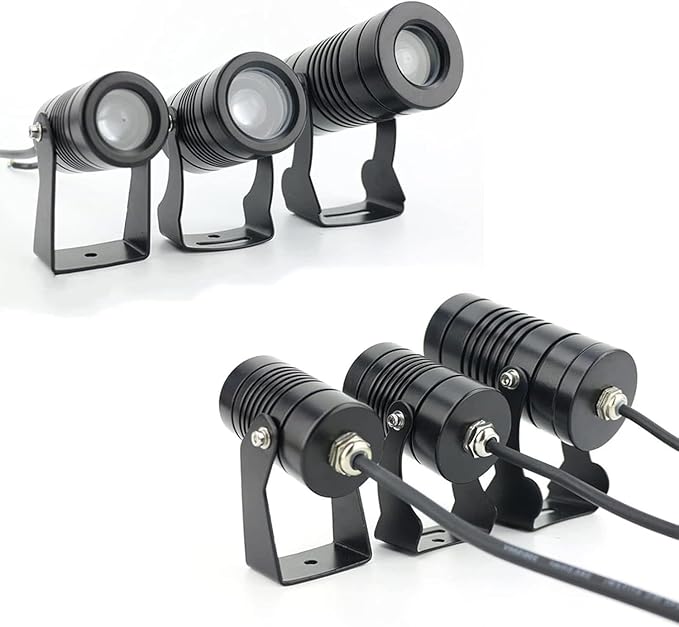 10W LED Ring Fountain Light - RGB Beam Spotlight Outdoor Building Exterior Wall Projector Lights Narrow Beam Remote Illumination for Outdoor Building Lighting(Red10W(85-265V))