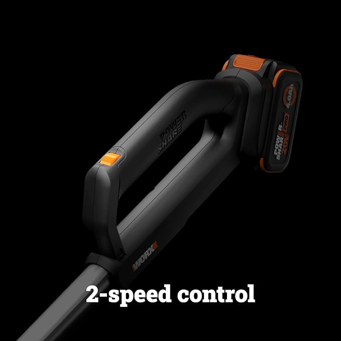 WORX Nitro Cordless Leaf Blower Electric Blower with 410 CFM &amp 130 MPH Blowers for Lawn Care with 2.3 LBS Battery &amp Charger Not Included WG543.9