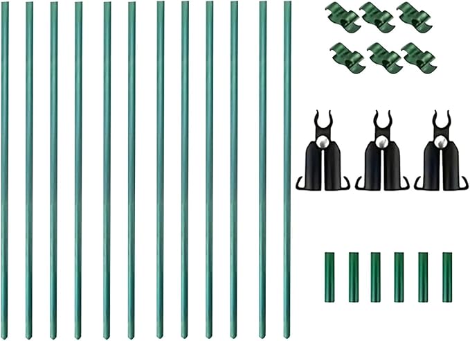 Cucumber Trellis Plant Grow Support A Frame Garden Trellis Detachable for Raised Bed Cucumber Tomato Grape Indoor Outside Pipe Thick 1.1cm
