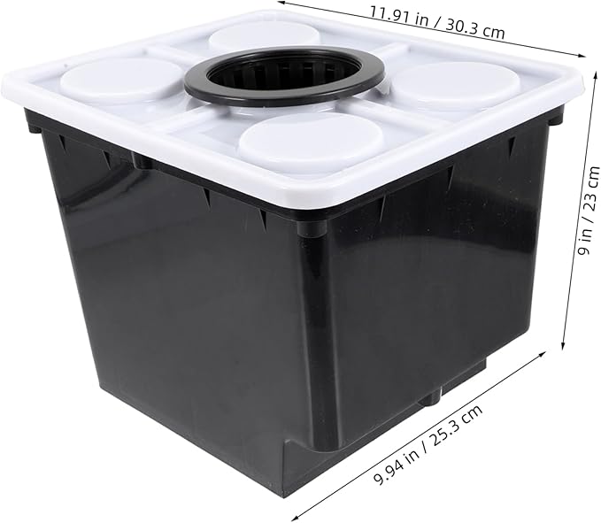 Soilless Hydroponics System Baskets for Indoor Plant Container and Gardening