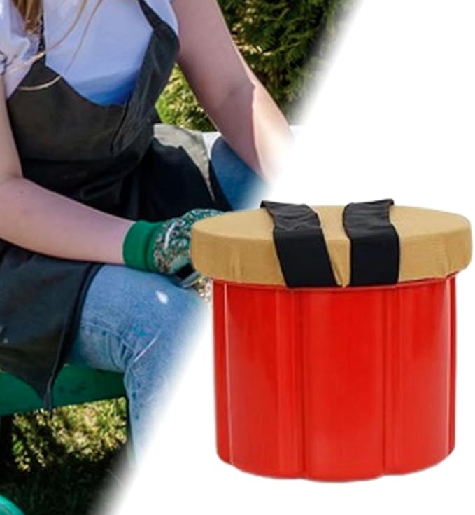 Portable Garden Work Stool with Comfortable Seating Height 20cm