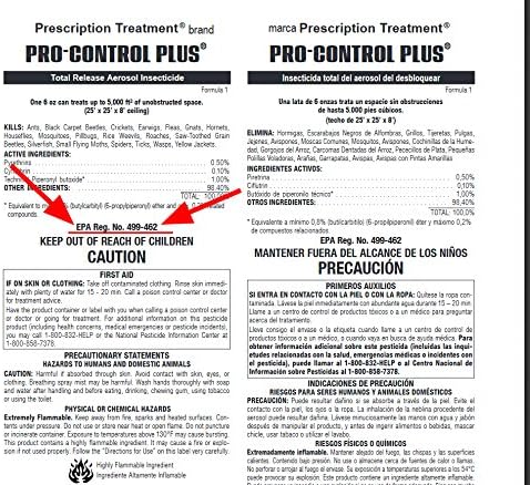 ProControl Plus Total Release Fogger Bomb 1 Case (12 x 6 oz. Cans)