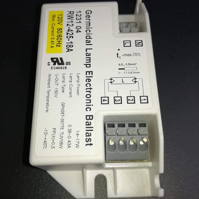 120V 18W Lamp Electronic Ballast Lamps Ballasts for Lamp Type GPH287T5 GPH303T5 GPH357T5 TUV16W RW12-425-18A