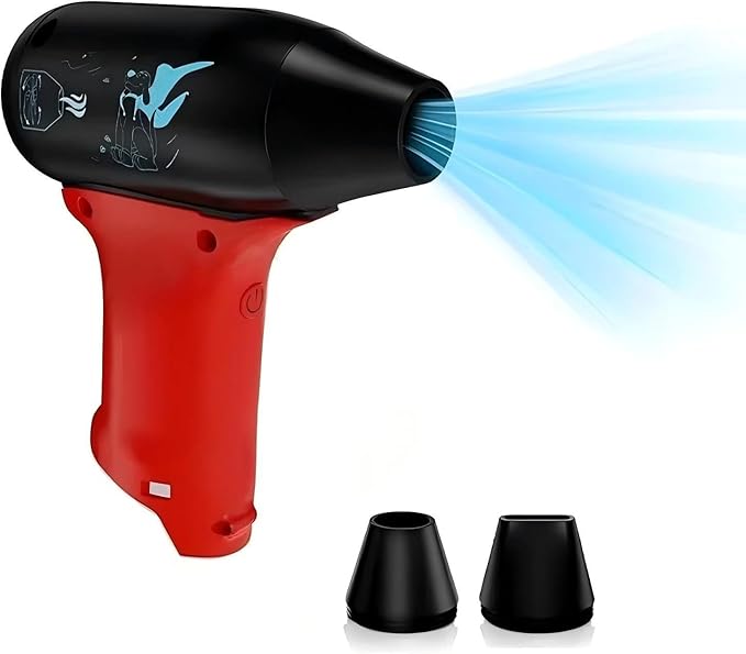 Portable Jet Fan Mini Blower130000 RPM Compressed Air Duster Compatible with Milwaukee 12V Lithium Battery Powered Jet Dry Blower for CarHomeCleaningLeaf Blower