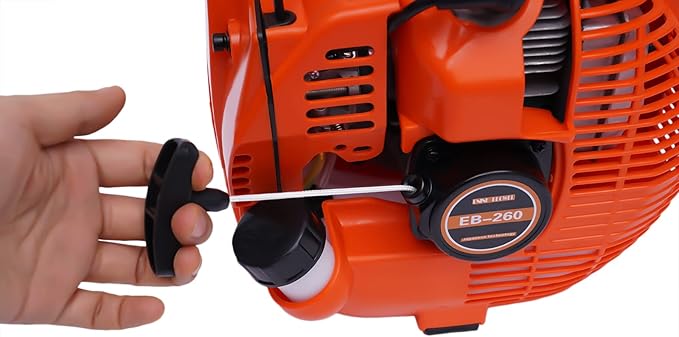 Leaf Blower Lawn Blower Gasoline Powered 468cfm Lightweight Handheld Blower 25.4cc 2-stroke Gas Blowers for Lawn Care