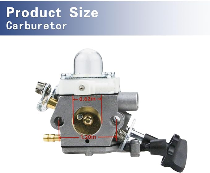 BR200 Carburetor Kit for Stihl BR200 BR 200 Backpack Blowers Carb Replace Parts 4241-120-0625 C1M-S219